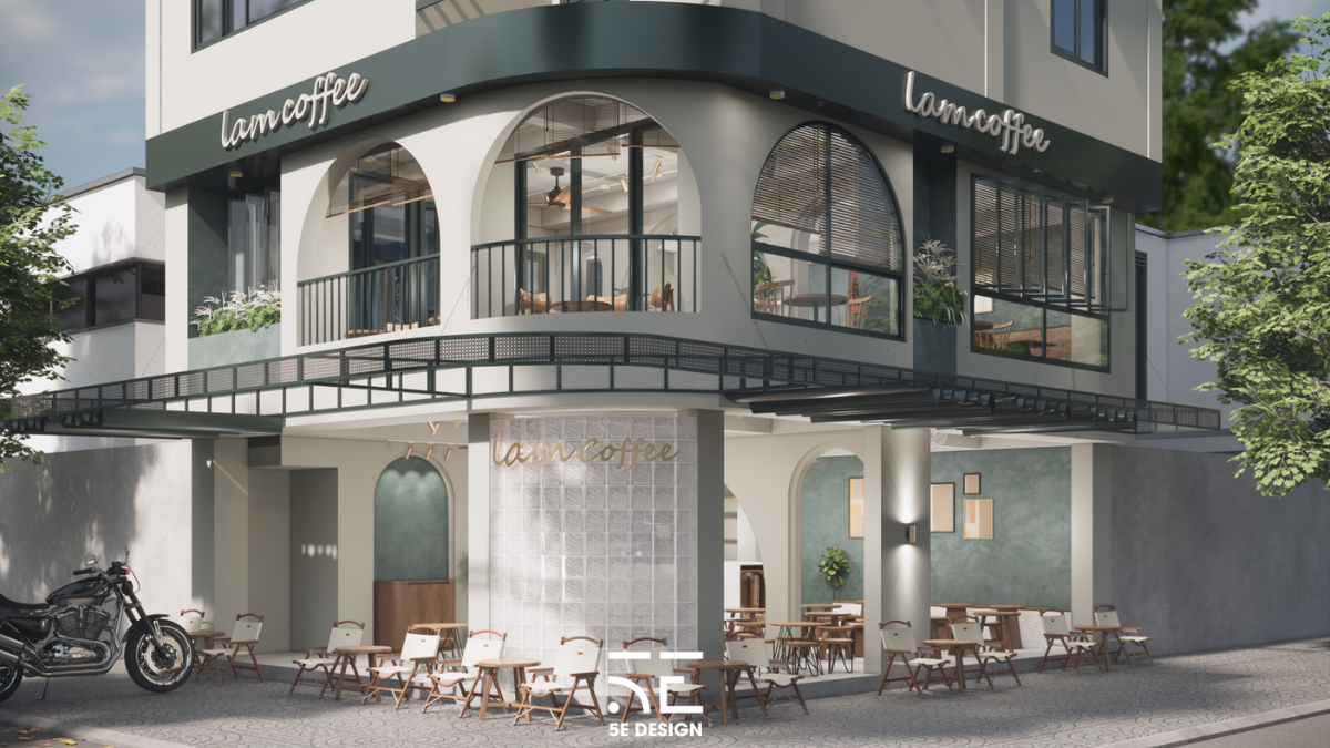 Thiết kế thi công quán cafe Lam Coffee tại Đà Nẵng