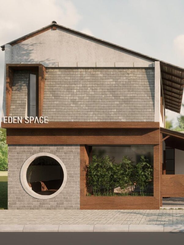 thiết kế quán cà phê eden