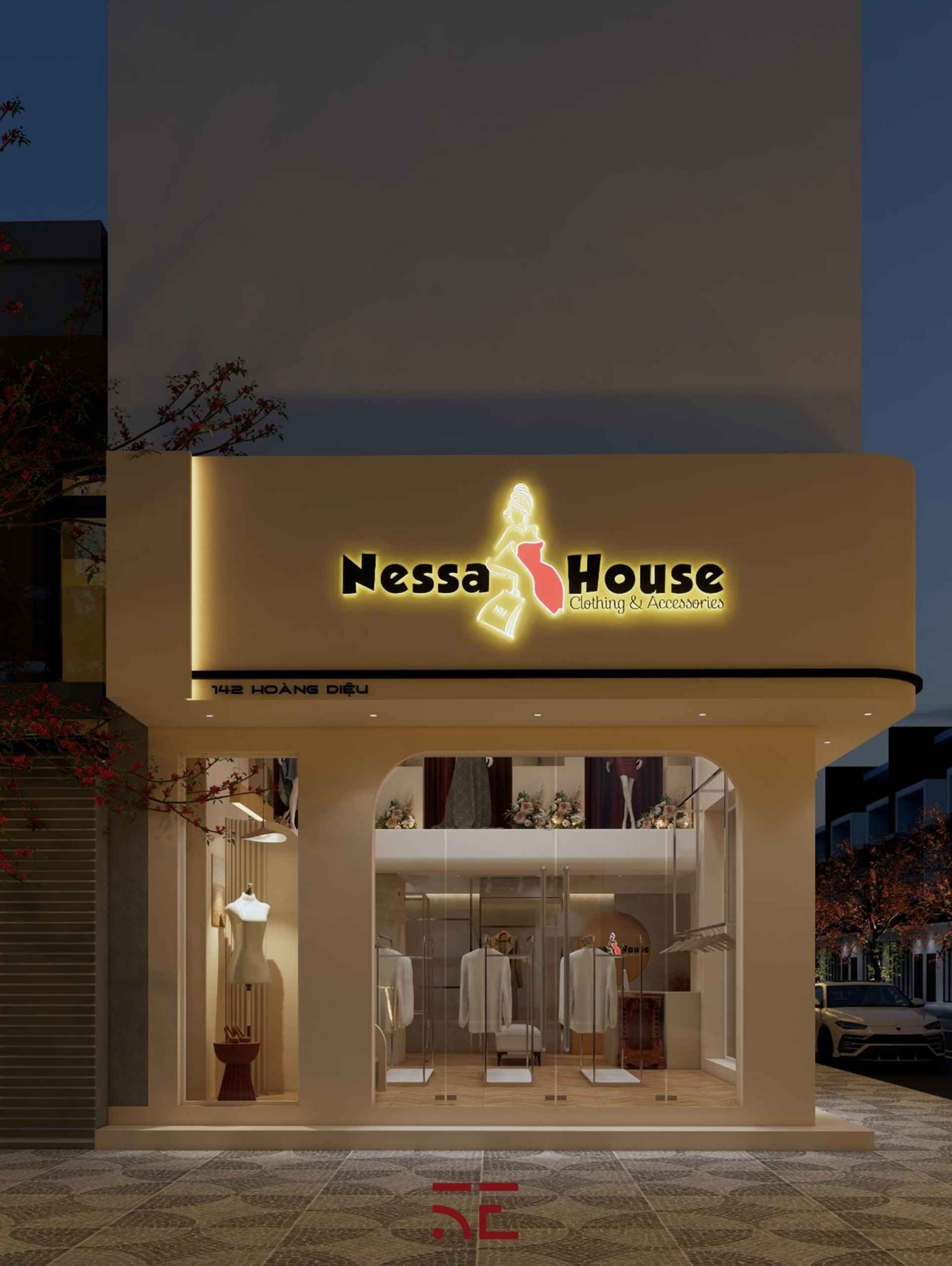 thiết kế shop đẹp