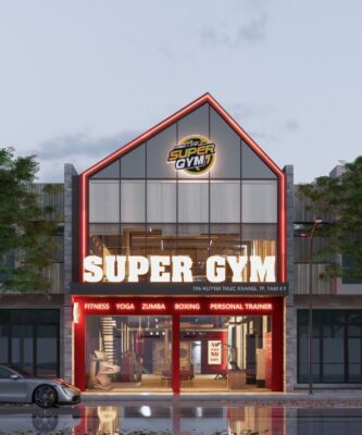 thiết kế thi công phòng gym