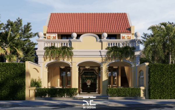 Thiết kế thi công Serene Spa tại Hội An