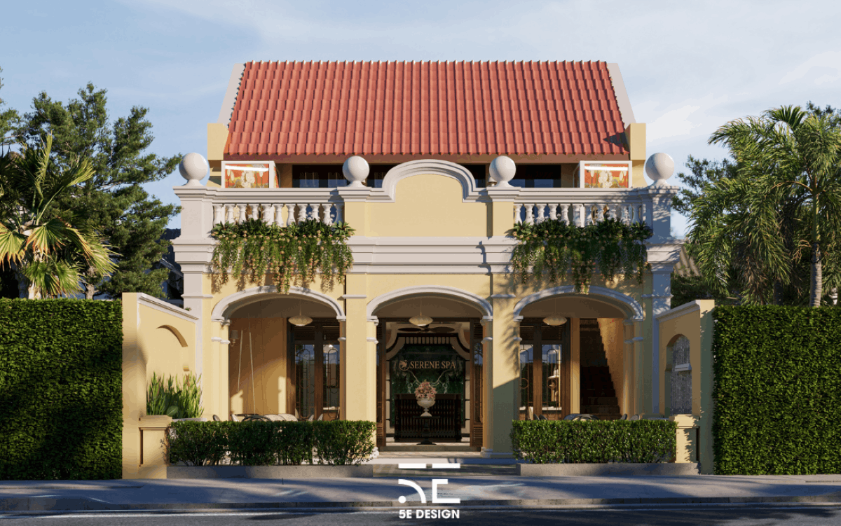 Thiết kế thi công Serene Spa tại Hội An