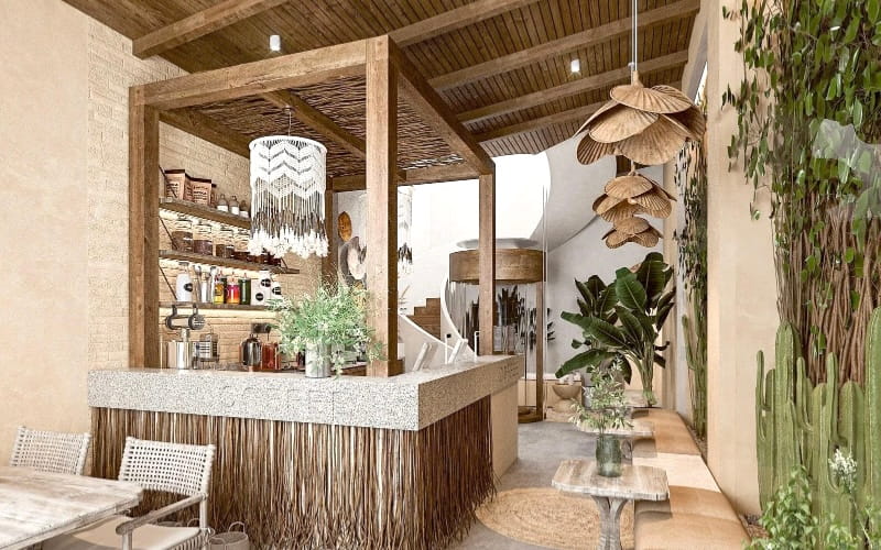 Lợi ích khi ứng dụng thiết kế quán cafe phong cách Địa Trung Hải