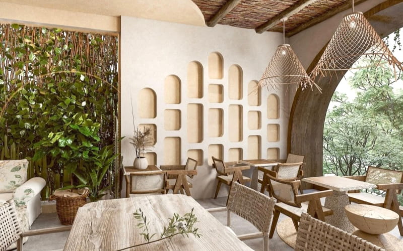 Tạo điểm nhấn với nội thất đơn giản tinh tế