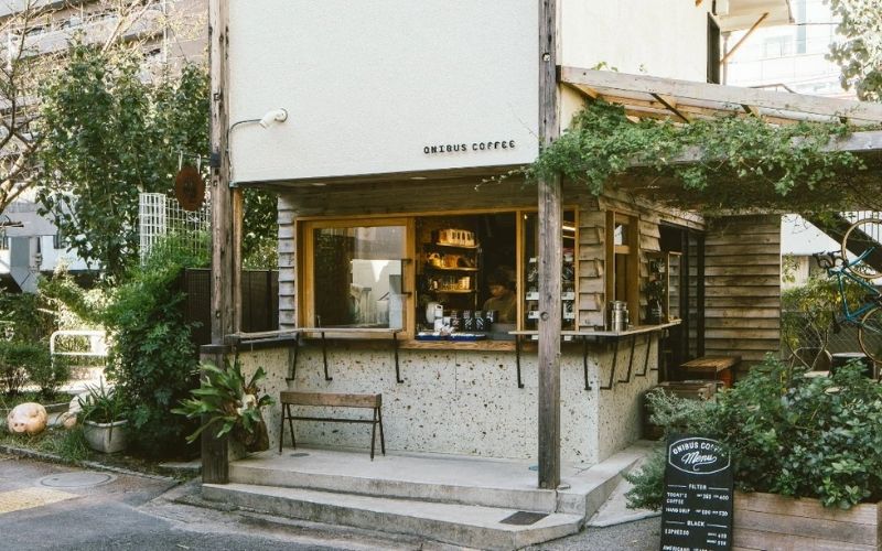 Onibus Coffee - Đây là 1 mô hình quán cà phê nhỏ nổi tiếng tại Hàn Quốc 