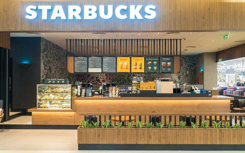 thiết kế không gian quán cà phê bánh ngọt dễ upsell