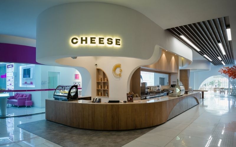 Thiết kế quầy bar quán cafe