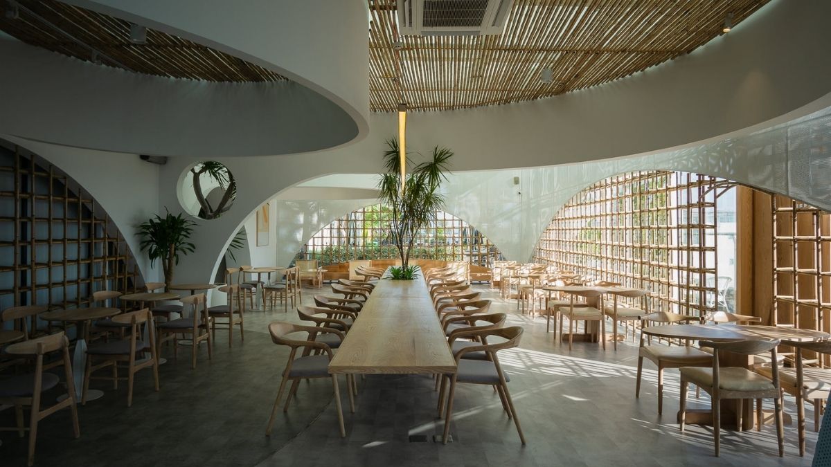 Thiết kế quán cafe 600m2