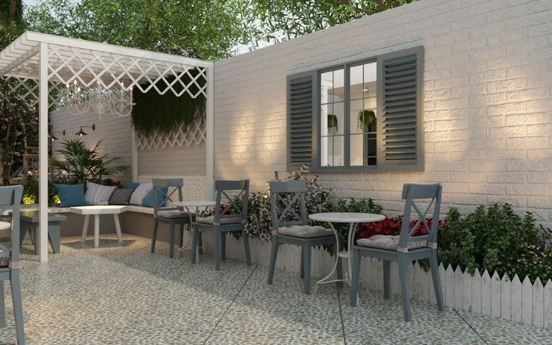 Thiết kế quán cafe bánh ngọt kiểu bakery café phong cách châu Âu