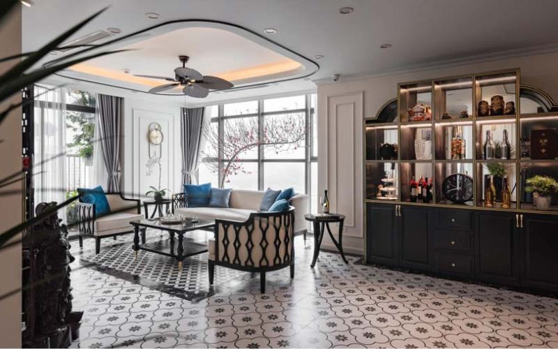 Phong cách Indochine hiện đại