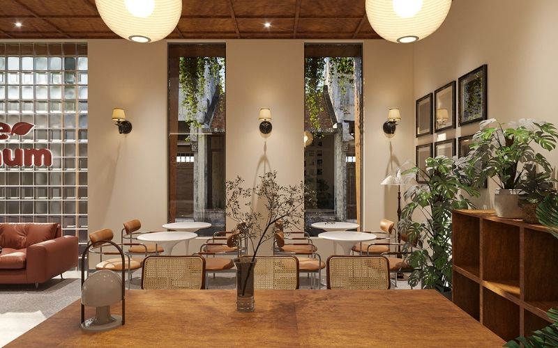 Vật liệu và ánh sáng tạo dấu ấn đậm chất Japandi