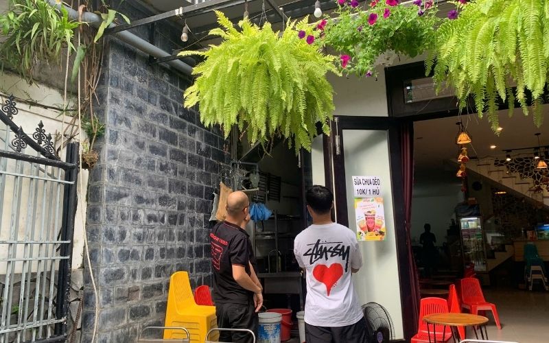 khảo sát thực tế khi thiết kế quán cà phê quãng ngãi