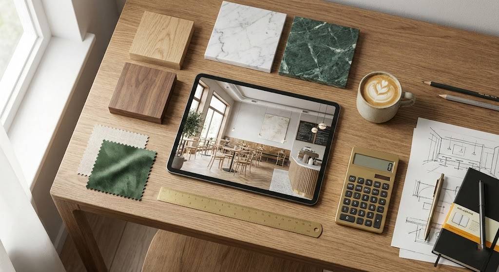 thiết kế quán cafe trọn gói