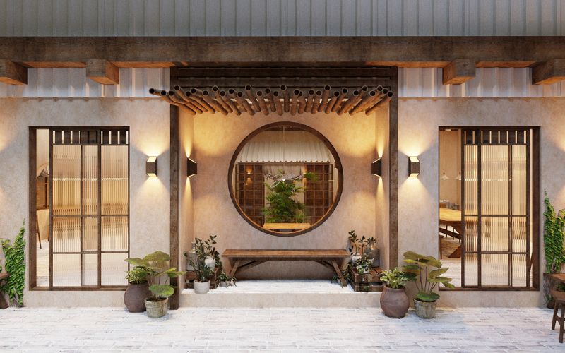 Ánh sáng tạo nhịp cảm xúc cho không gian ngoài trời