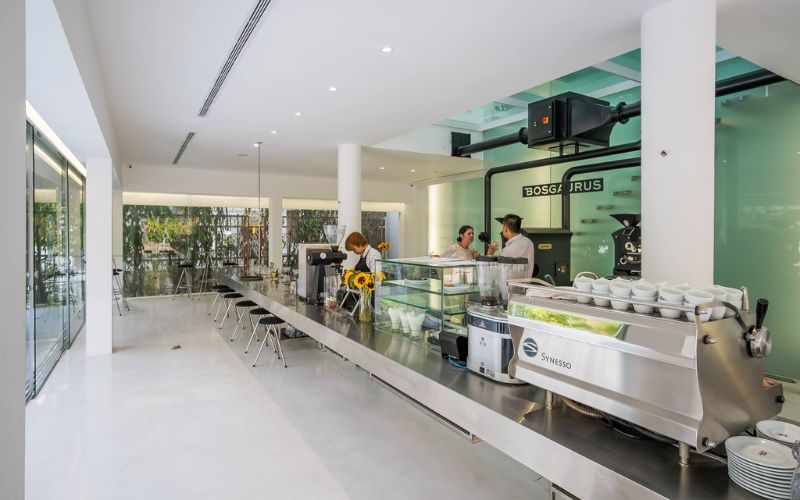 Điểm nhấn trong quán hiện đại