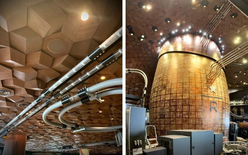 thiết kế quân cà phê starbucks