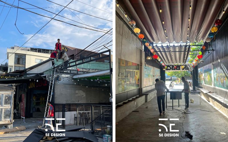 Thi công nhà hàng