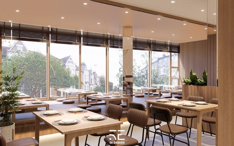 Giải pháp tổ chức tầng trên