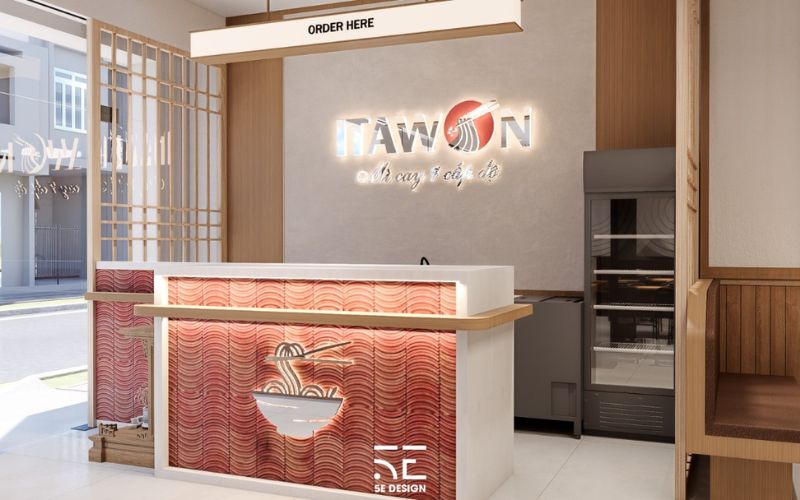 Thiết kế quầy lễ tân