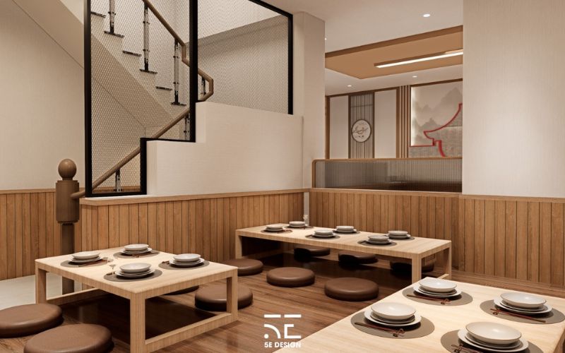 Tổ chức lại tầng 1 - Kiểm soát dòng di chuyển