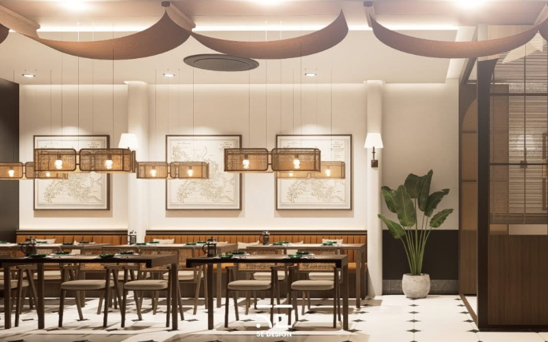 thiết kế nhà hàng nam hin đà nẵng