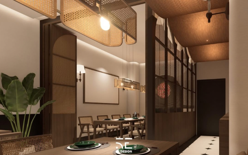 thiết kế nhà hàng nam hin đà nẵng