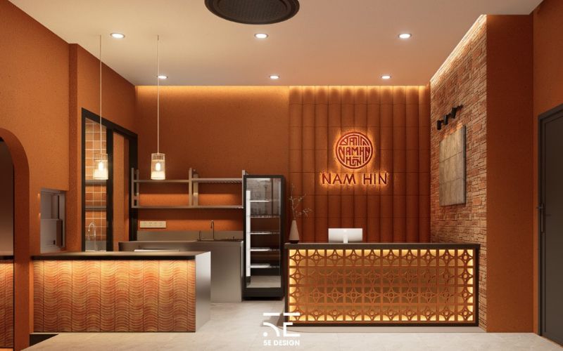 Không gian nội thất được xây dựng trên nền tảng vật liệu bản địa