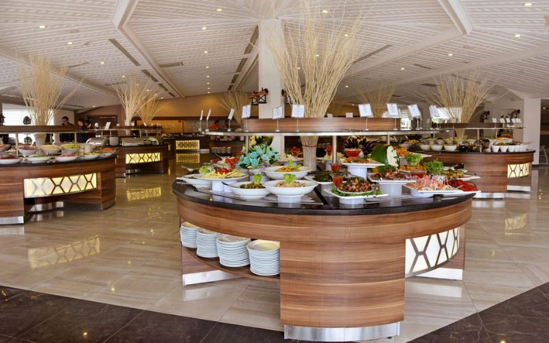 thiết kế nhà hàng buffet