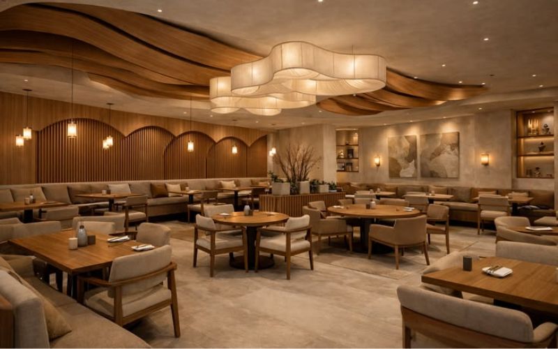 Tính toán mật độ khách/m2 ngay từ bản vẽ