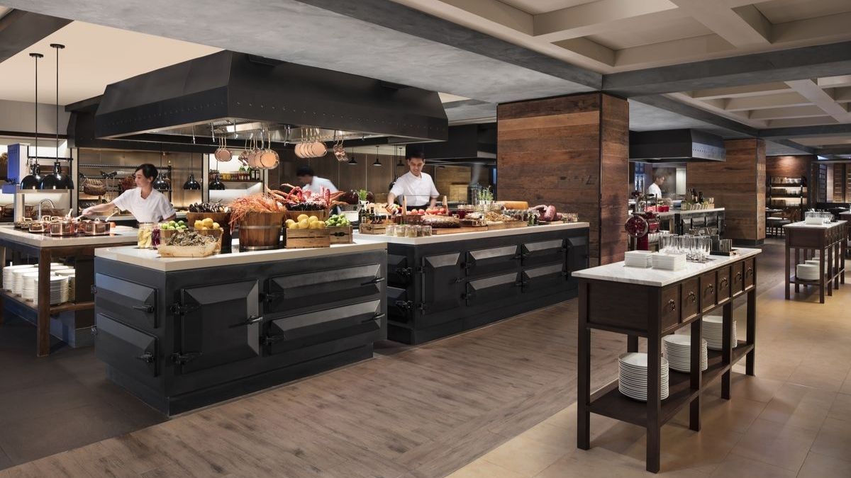 Thiết kế nhà hàng buffet