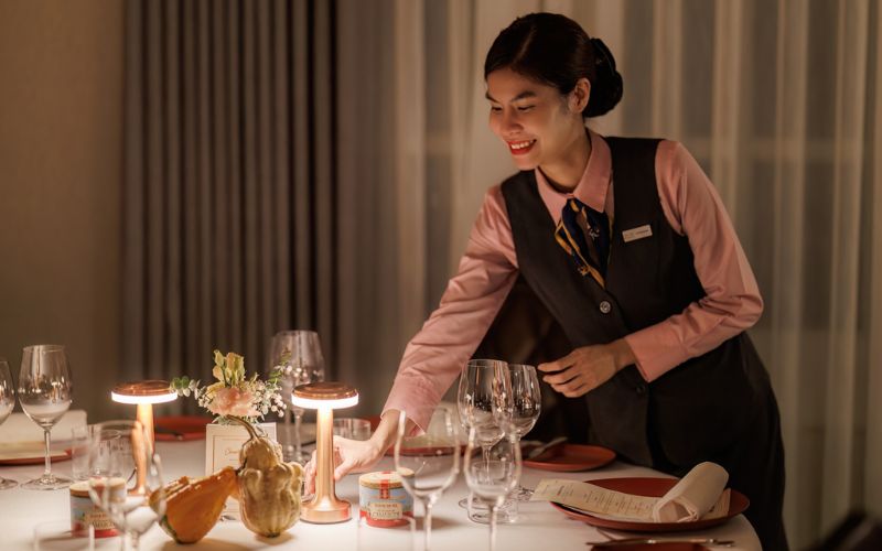 Lighting trong nhà hàng fine dining