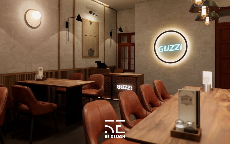 Phân tách rõ khu khách – khu phục vụ – khu kỹ thuật