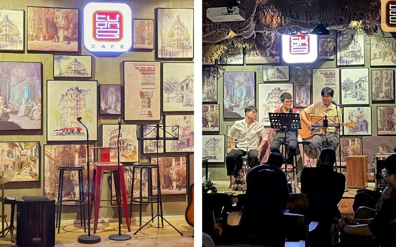 Âm thanh là yếu tố sống còn trong quán cà phê acoustic