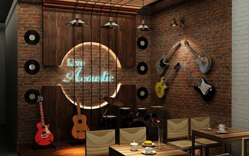 Những điều chủ đầu tư cần hình dung rõ trước khi thiết kế quán cà phê acoustic