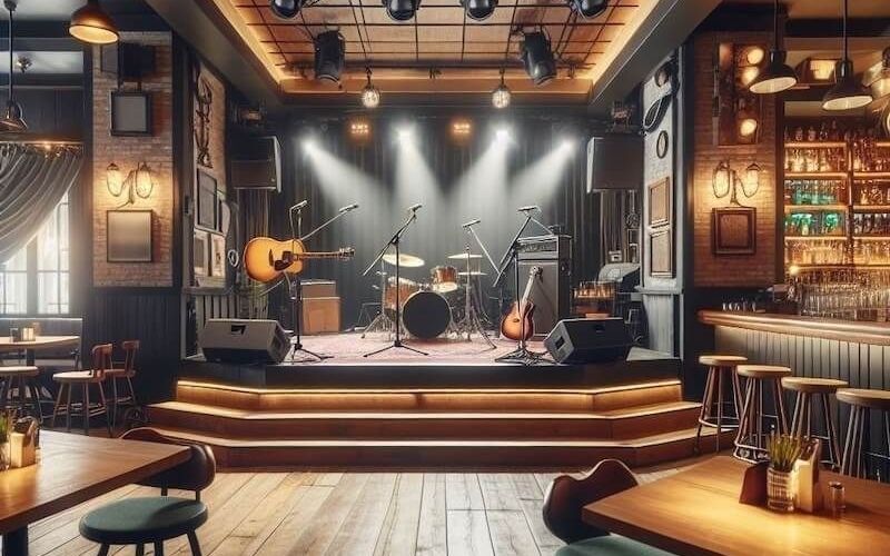 thiết kế quán cà phê acoustic