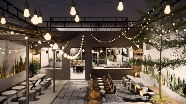 Thiết kế quán cà phê phong cách Bohemian