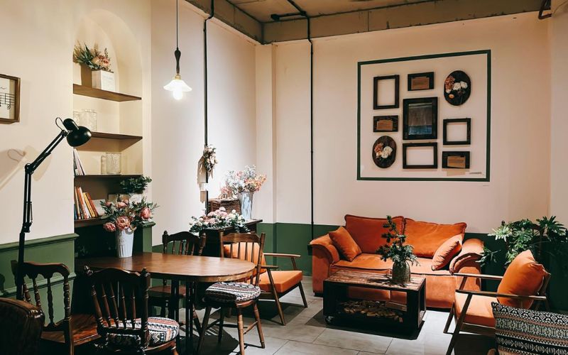 Quán cafe Bohemian kết hợp làm việc (work & chill)