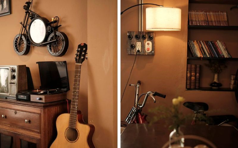 Không gian quán Retro