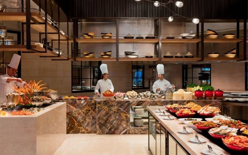 Thiết kế quầy buffet chuẩn F&B chuyên nghiệp