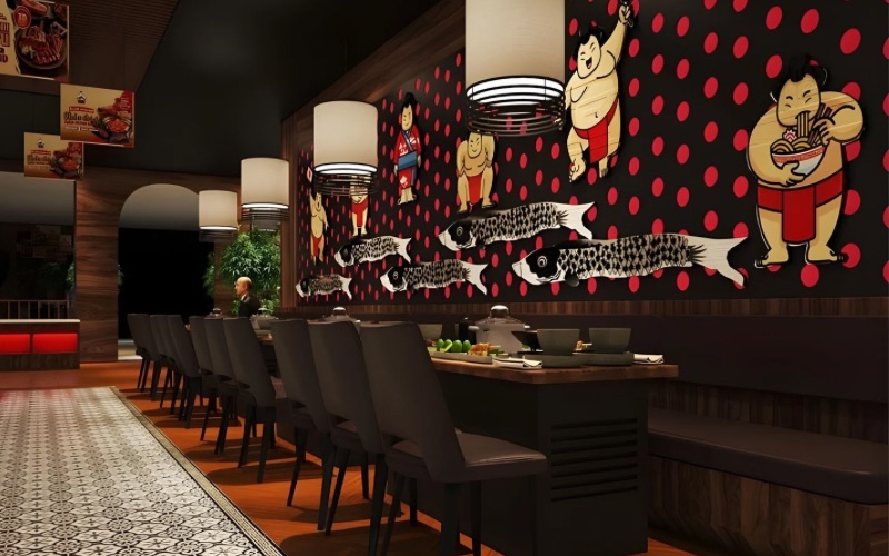 Thiết kế khu vực bàn ăn - Trái tim của nhà hàng BBQ