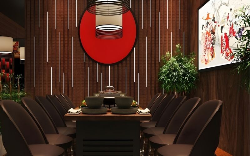 Ngôn ngữ thiết kế đặc trưng của Sumo BBQ