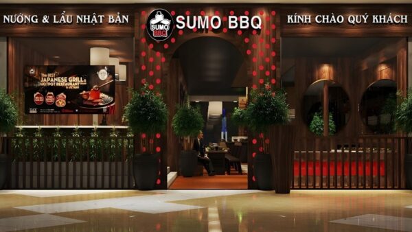 Thiết kế nhà hàng Sumo BBQ