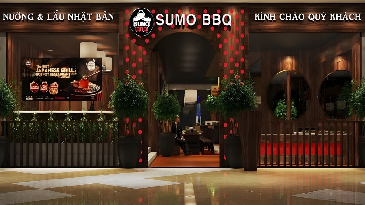 Thiết kế nhà hàng Sumo BBQ