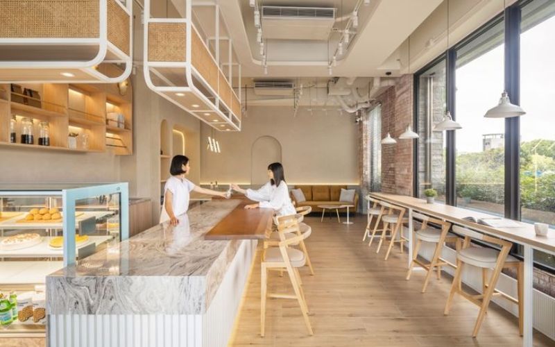 Chiều rộng tổng quầy