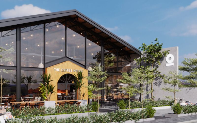 The Coffee House - Industrial hiện đại