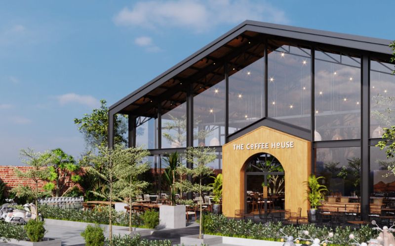 The Coffee House - Industrial hiện đại