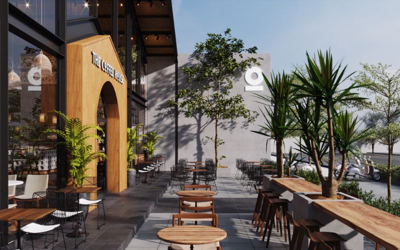 The Coffee House - Industrial hiện đại