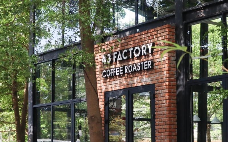 Mẫu quán cafe khung thép tiền chế