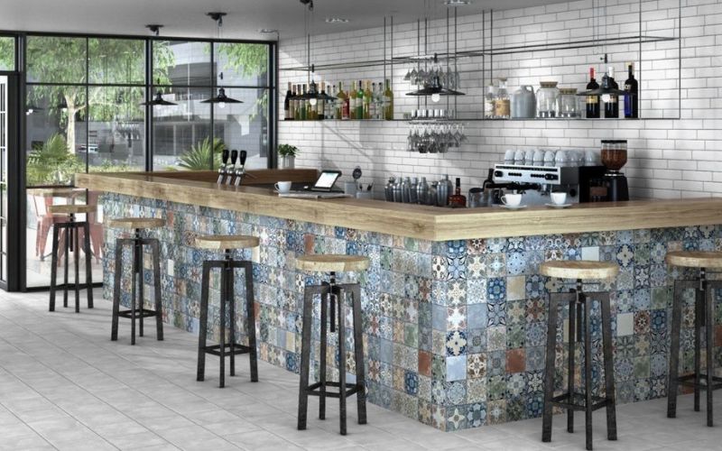 Mẫu quầy cafe đẹp phong cách scandinavian (Bắc Âu)