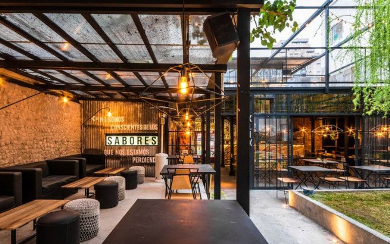 thiết kế nhà hàng hiện đại